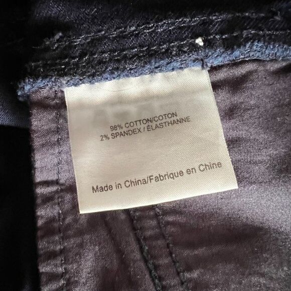 Tory Burch Low-Rise Skinny Leg Jeans, S/US26 - Picture 5 of 5